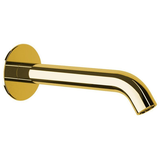 Einlauf, 165mm, gold