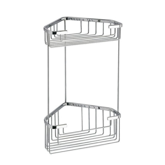 SMART Eckregal 2-Fach,175x325x175mm, Chrom