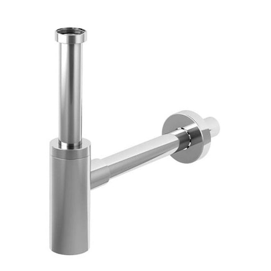 INOXMATER Waschtisch-Siphon 5/4", Ablauf 32mm, Edelstahl/Chrom