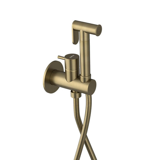 ULTRAMIX Unterputz-Bidetarmatur mit Brause-Stop,  Gold matt