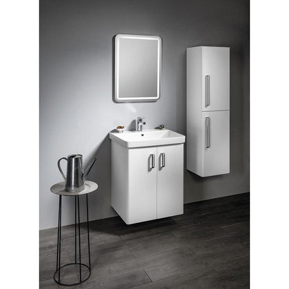 THEIA Unterschrank 56,4x70x44,2cm, 2x Tür, weiß