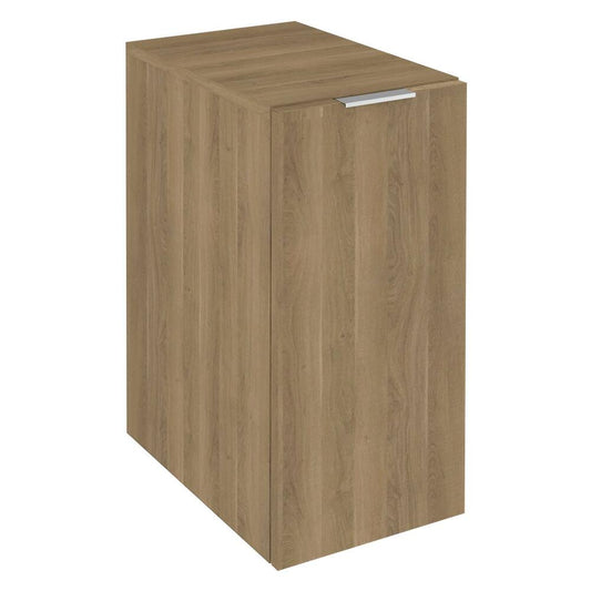 CIRASA Unterschrank 30x64x46cm, Wäschekorb, Eiche cuneo