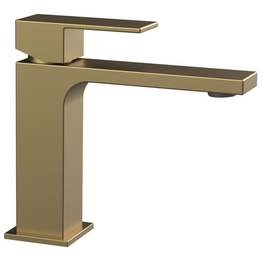 CUBEMIX Waschtischarmatur, Gold matt