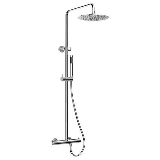 Duschsäule mit Thermostat-Armatur, Chrom