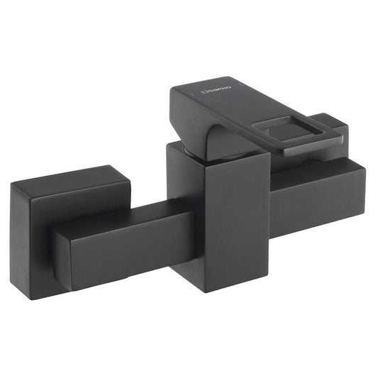 FORATA Duscharmatur, schwarz matt