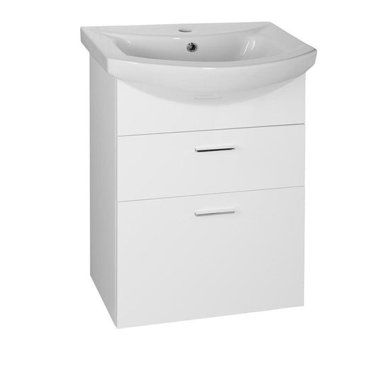 ZOJA Unterschrank mit Schubladen 50,8x74x29,9 cm, weiß