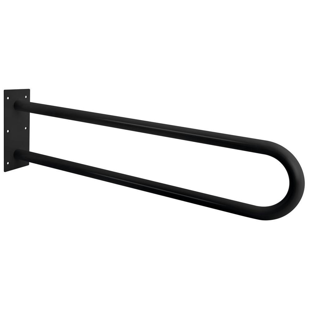 HANDICAP Stützgriff U-typ 600mm, Schwarz matt