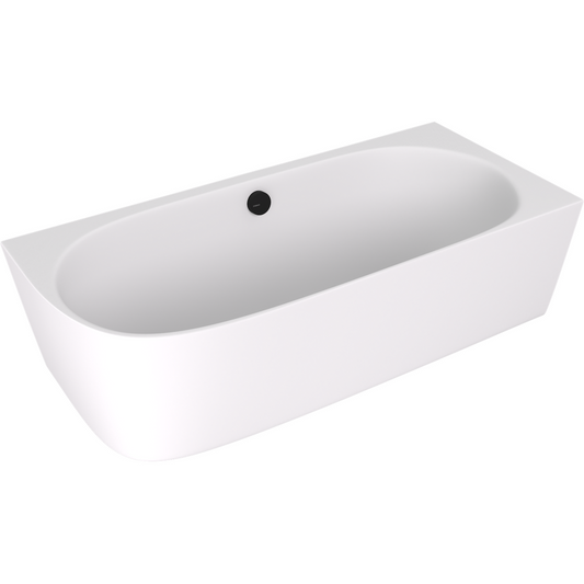 SUSSI R Freistehende Badewanne 160x70x49,5cm, weiß matt