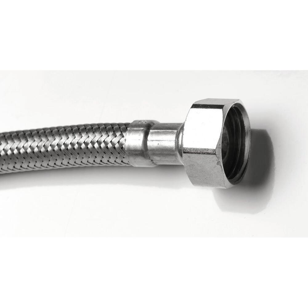 SET Schlauch-Set für Wannenrandarmaturen, F1/2"- F1/2",275cm, Chrom
