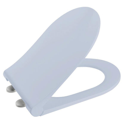 BRILLA Slim WC Sitz mit Soft Close System, hellblau matt
