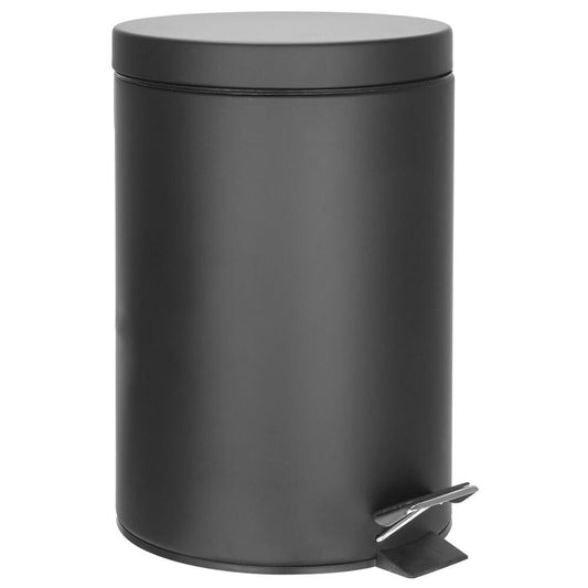 SIMPLE LINE Abfallbehälter 3l, Schwarz matt