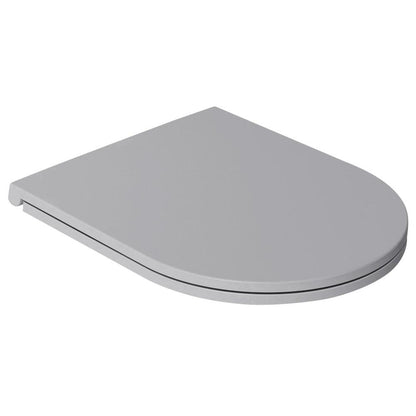 INFINITY WC-Sitz SLIM, Soft Close, Easy Take, stone grey