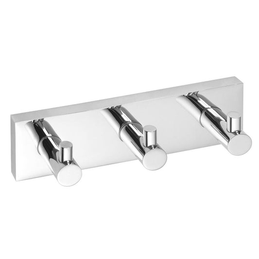 X-SQUARE 3-Fach Haken, Chrom