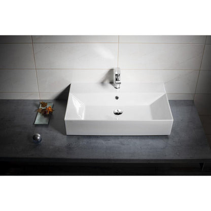 SISTEMA Keramik-Waschtisch 70x42cm, weiss