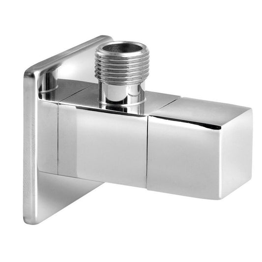 Eck-Kugelventil 1/2"x3/8“, Eckig, Chrom