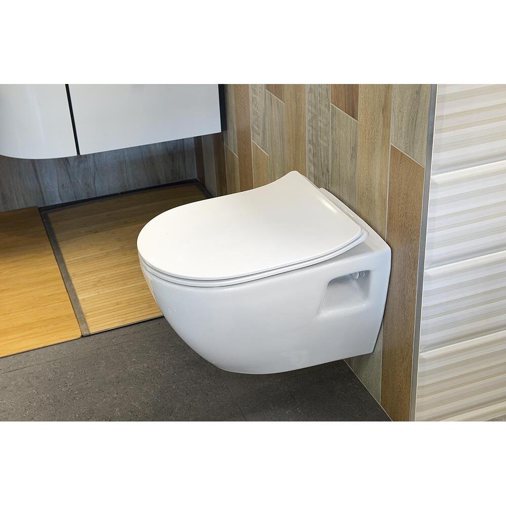 EDITA WC Sitz, SLIM, Soft Close, Easy Take, Weiß
