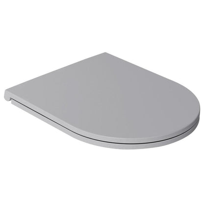 INFINITY WC-Sitz SLIM, Soft Close, Easy Take, stone grey