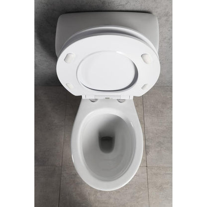 MANUEL Kombi-WC, Abgang senkrecht, weiß