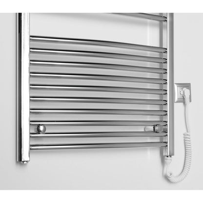 ALYA Badheizkörper gebogen 600x1110mm, 500W,Chrom
