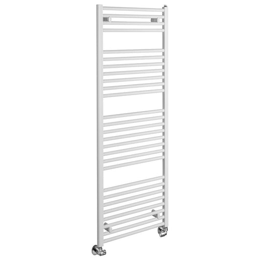 DIRECT Badheizkörper mit seitlichem Anschluss 450x1320 mm,500W, Weiß