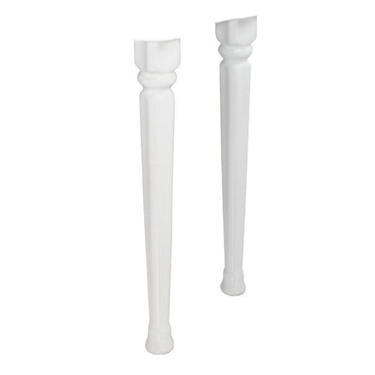 ANTIK Füße für Waschtisch (2Stk.), weiss