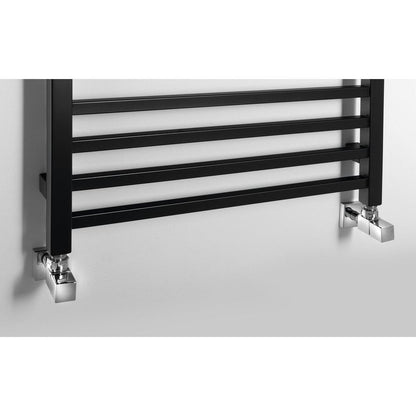 METRO Badheizkörper 600x1510 mm, 500W,Schwarz matt