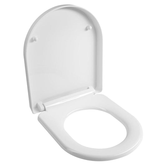 FICHER WC-Sitz, Soft Close, Easy Take, Weiß