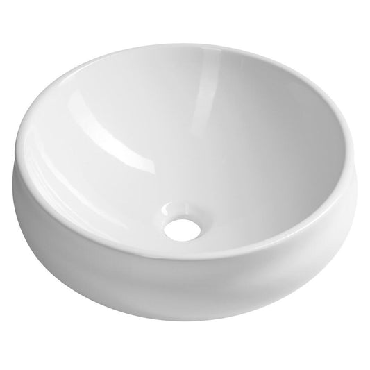 GORDO Keramik-Waschtisch zum Aufsetzen 40cm, weiss