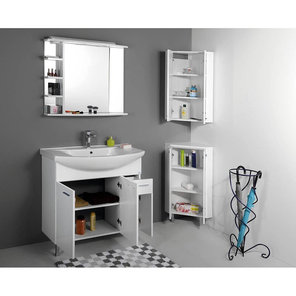 ZOJA/KERAMIA FRESH Eckschrank 35x78x35cm, weiß