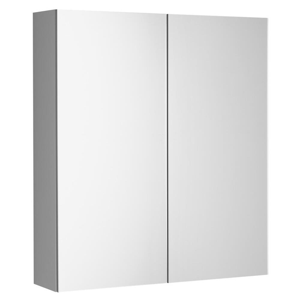 NEON Spiegelschrank, 60x66,5cm, weiß