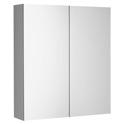 NEON Spiegelschrank, 60x66,5cm, weiß