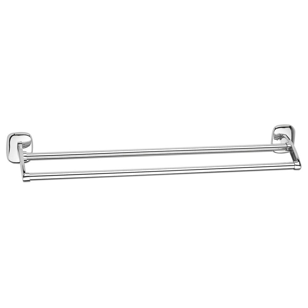 RUMBA Doppel Handtuchhalter 600mm, Chrom