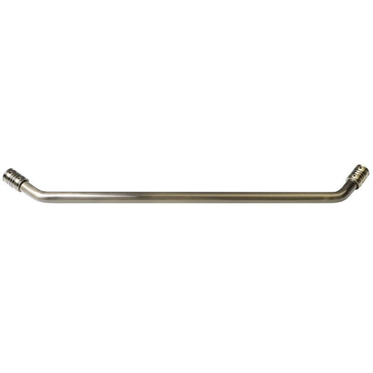 ANTIQUE Eckstütze für Duschabtrennungen 600mm, bronze