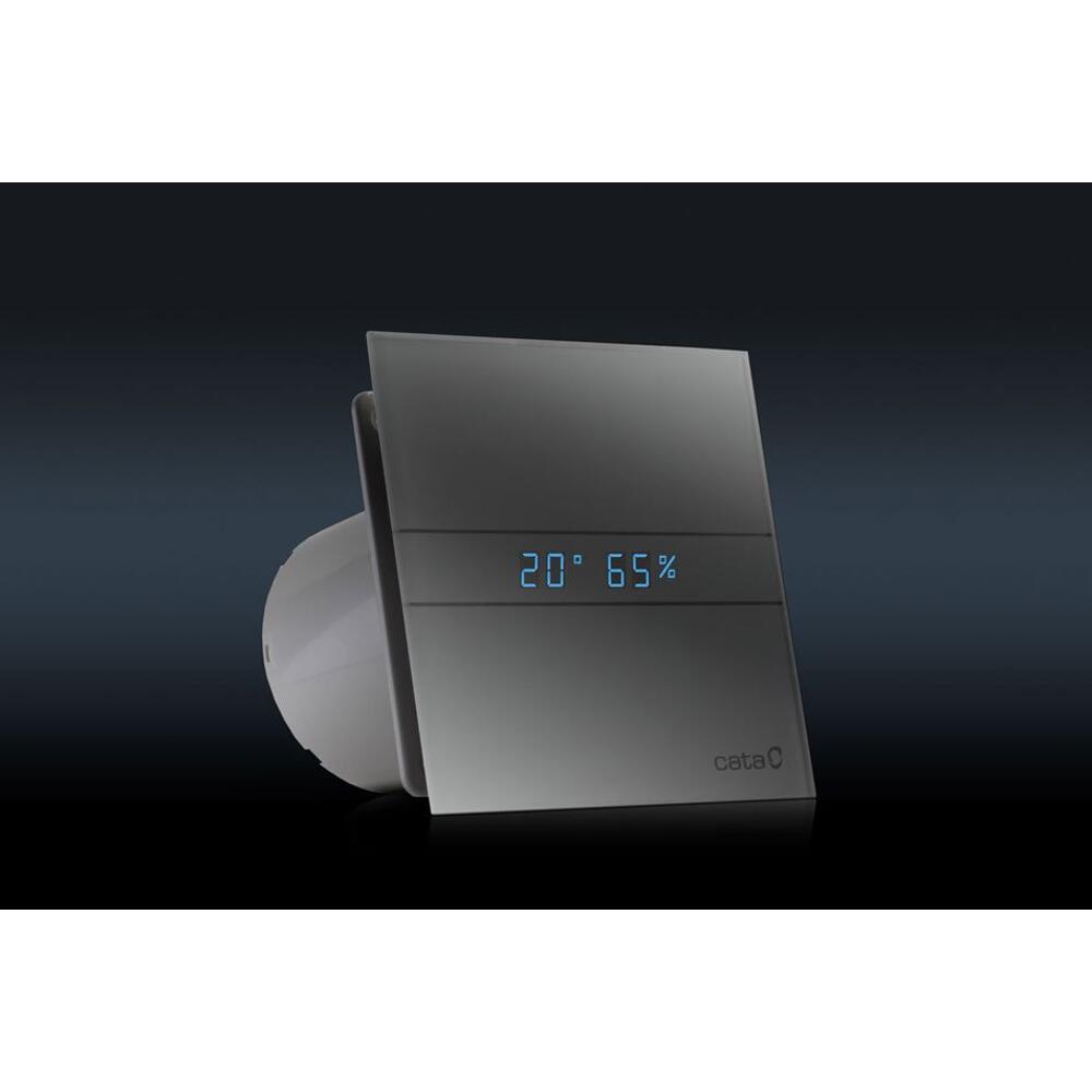 E-100 GTH Automatik Axial-Badlüfter, 4W/8W, Rohrleitung 100mm, Weiß