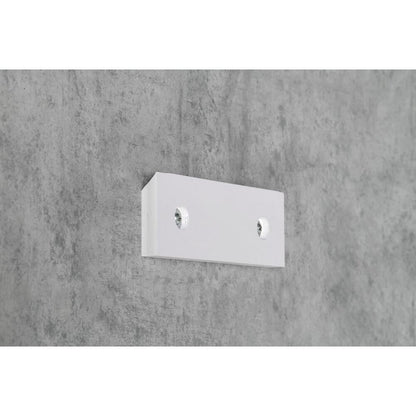NEON Spiegelschrank, 60x66,5cm, weiß