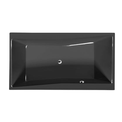 QUEST Rechteckwanne 180x100x49cm, grau