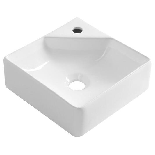NEXA Keramik-Waschtisch 30x30cm, Weiß