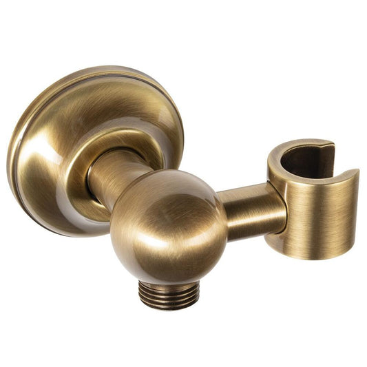 ANTEA Duschanschluss mit Brausehalter, Bronze