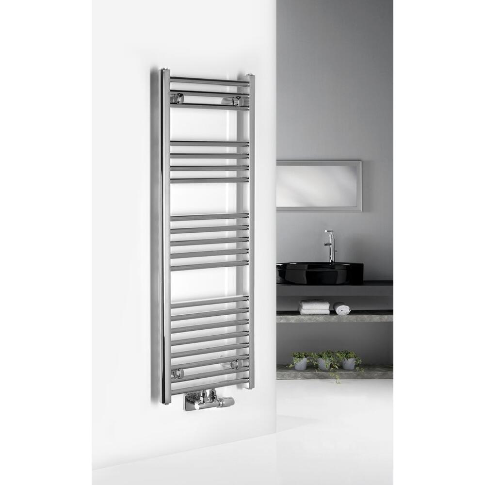 ALYA Badheizkörper gerade 500x1188mm, Mittelanschluss,300W, Chrom