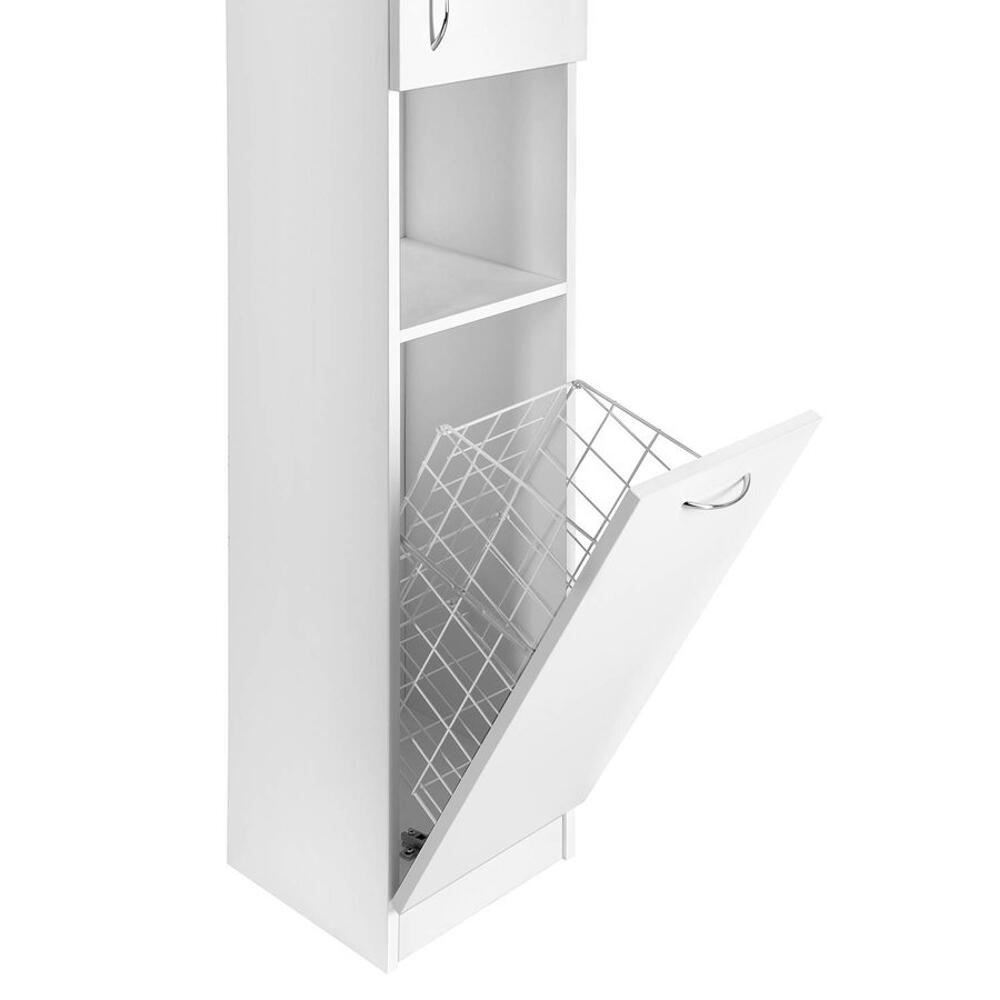 SIMPLEX ECO Hochschrank mit Wäschekorb 30x180x30cm