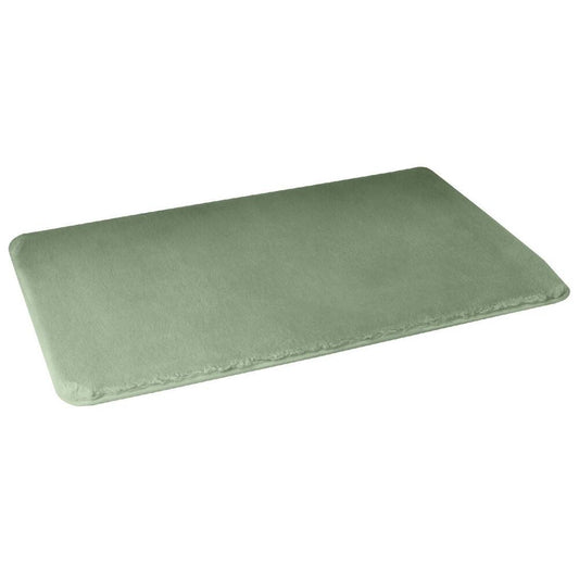 FUZZY Badematte, 50x80cm, 100% Polyester,Anti-Rutsch, Grün