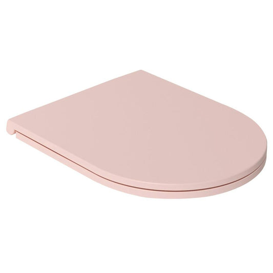 INFINITY WC-Sitz SLIM, Soft Close, Easy Take, Rosa Salmon