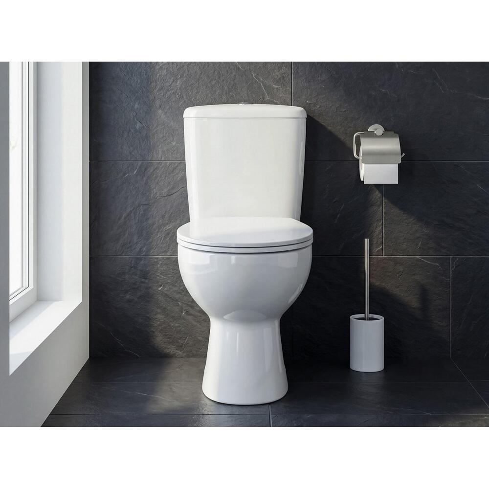 JOSE Kombi-WC, Abgang waagerecht, weiß