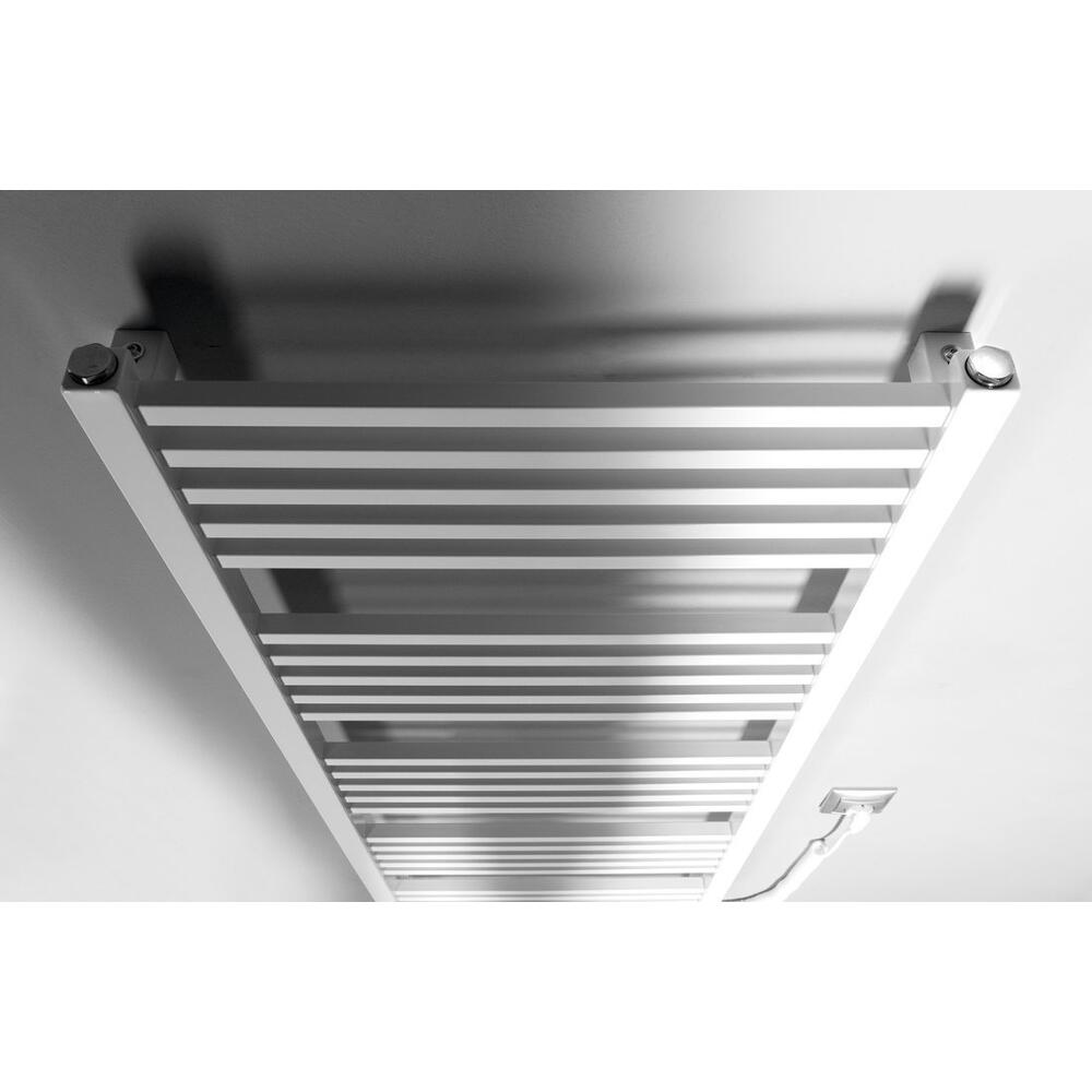 METRO-E Elektrischer Badheizkörper, gerade, 500x1340 mm, 500 W, Weiß