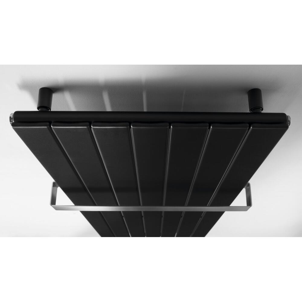 VERTIGO Badheizkörper 502x1800mm, 950W, Schwarz matt