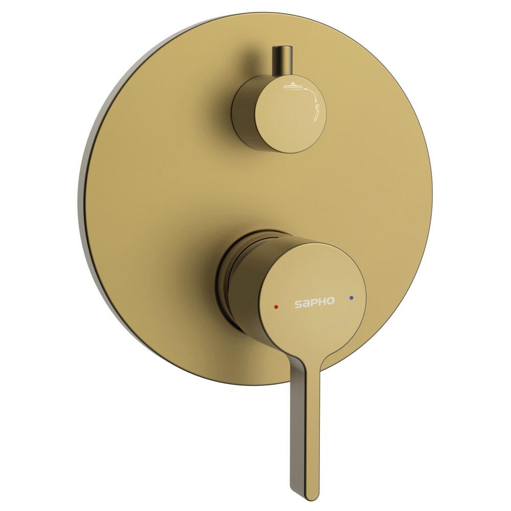 ICONIC Unterputz-Duscharmatur, 2 Wege, Gold matt