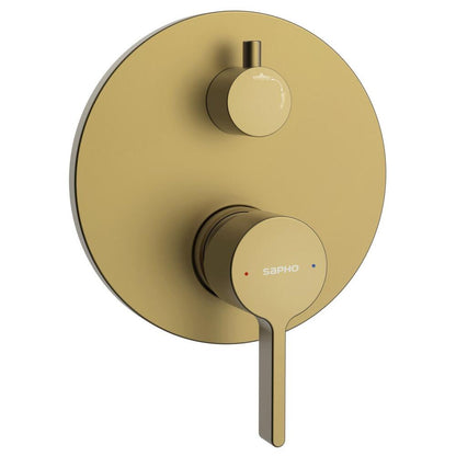ICONIC Unterputz-Duscharmatur, 2 Wege, Gold matt