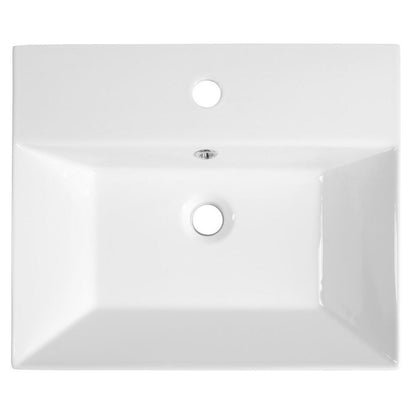 SISTEMA Keramik-Waschtisch 50x42cm, weiß