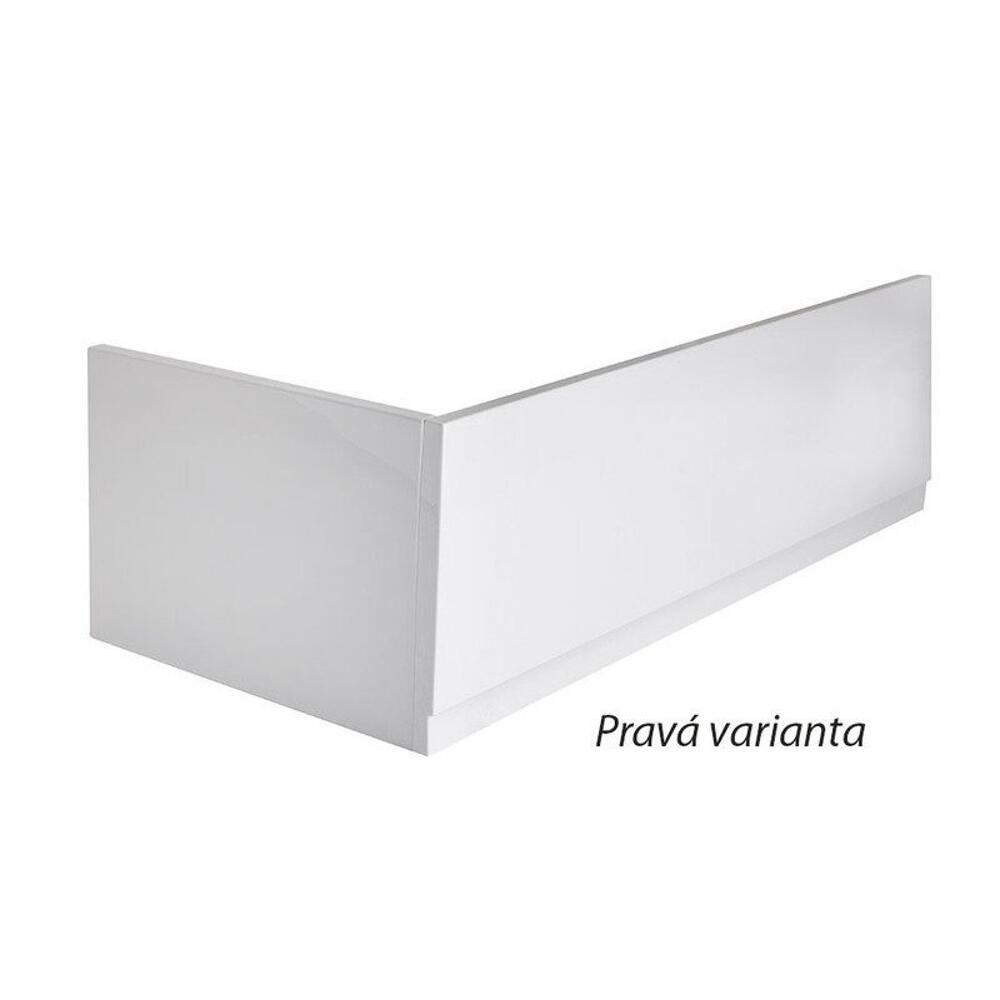 COUVERT 80, Seitenschürze, 80 x 52 cm, weiss