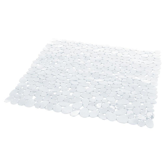 RIVER Duscheinlage 54 x 54 cm, Anti-Rutsch, PVC, transparent